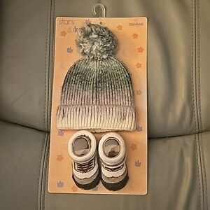 Hat and Sneaker Sock Set Infant